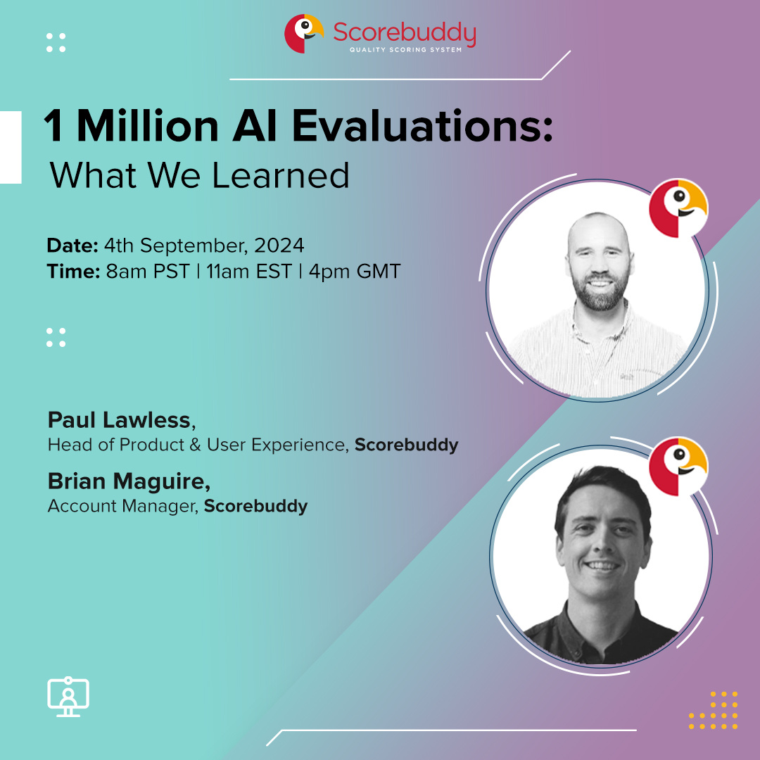 Webinar: 1 Million AI Evaluations: What We Learned