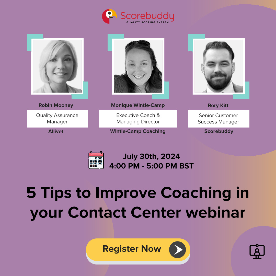 Webinar: 5 Tips to Improve Coaching in your Contact Center